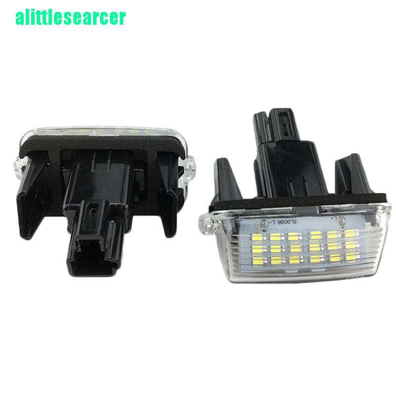 Set 2 Đèn Led Gắn Biển Số Xe Ô Tô Toyota Camry Yaris Vios Avensis