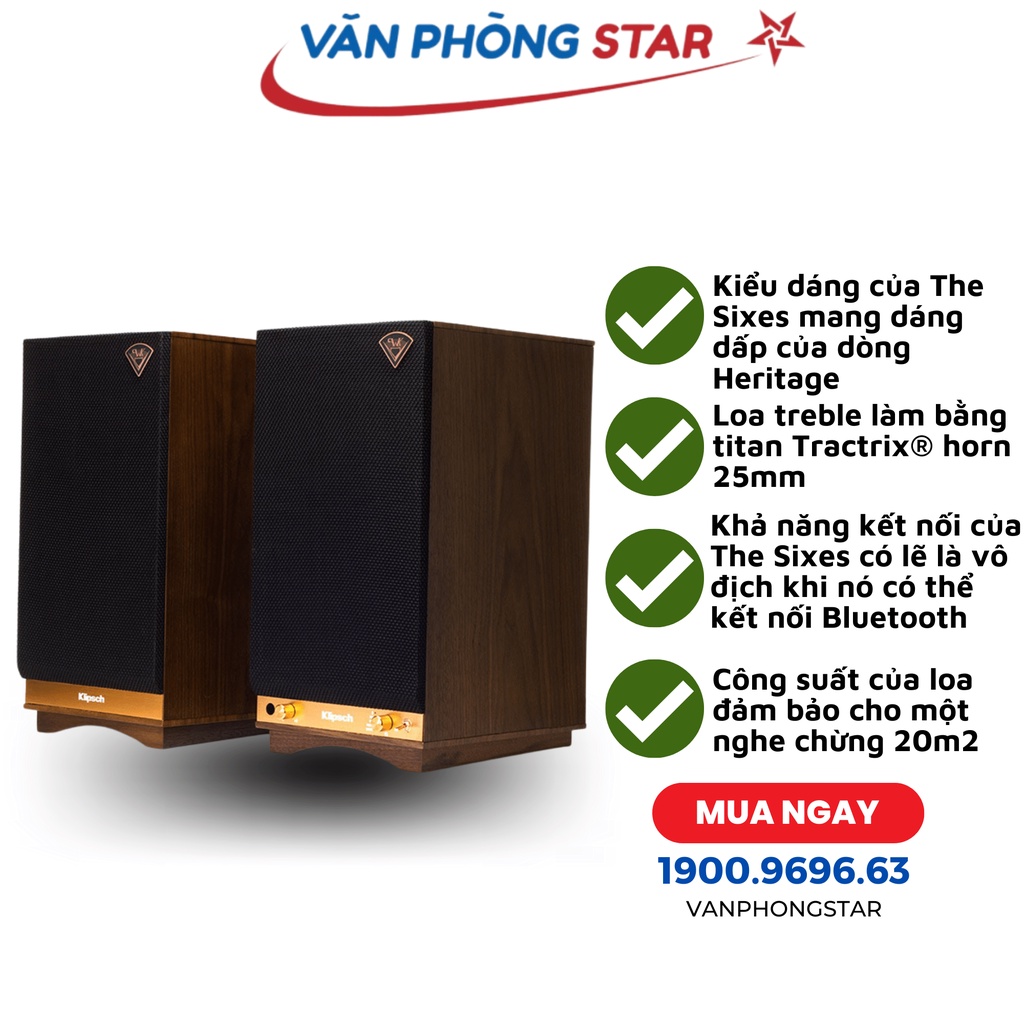 Loa để bàn Klipsch The Sixes - 2.0