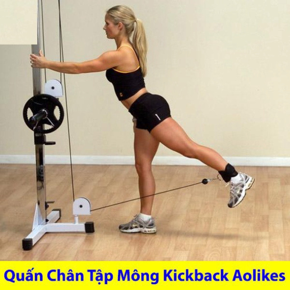 Quấn Cổ Chân Tập Gym - Tập Mông Với Cáp - 1 Đôi