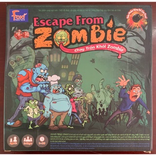 Board game Escape From Zombie - Chạy Trốn Khỏi Zombie