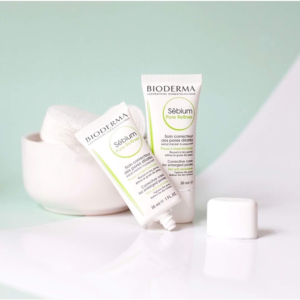 Kem Dưỡng Bioderma Giúp Se Khít Lỗ Chân Lông, Giảm Bóng Nhờn Sébium Pore Refiner 30ml