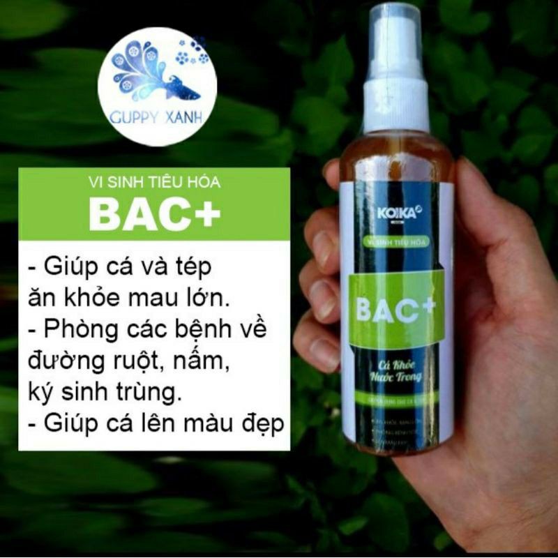 Vi sinh tiêu hóa Bac+, có thể trộn vứi thức ăn