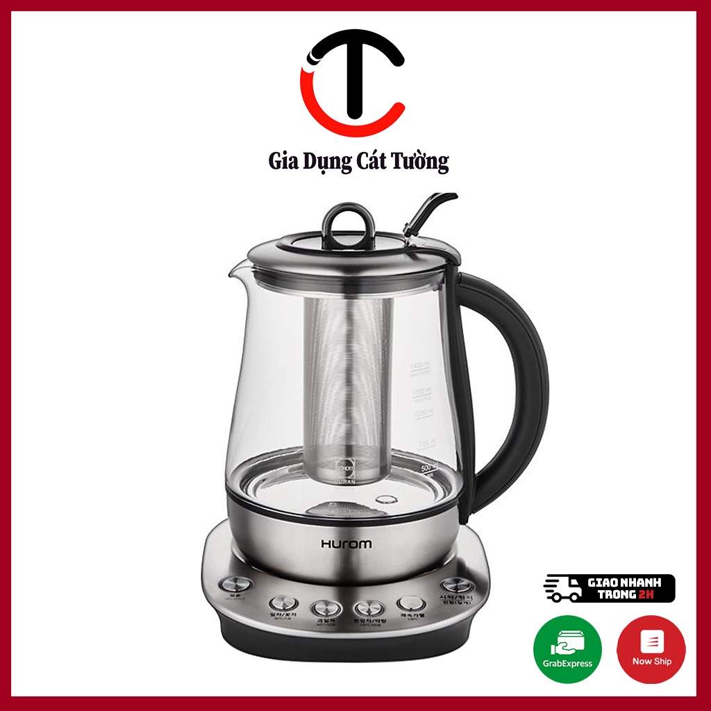 Ấm Siêu Tốc Đa Năng Hurom Tea Master TM-P02FSS Dung Tích 2L Hàng Chính Hãng