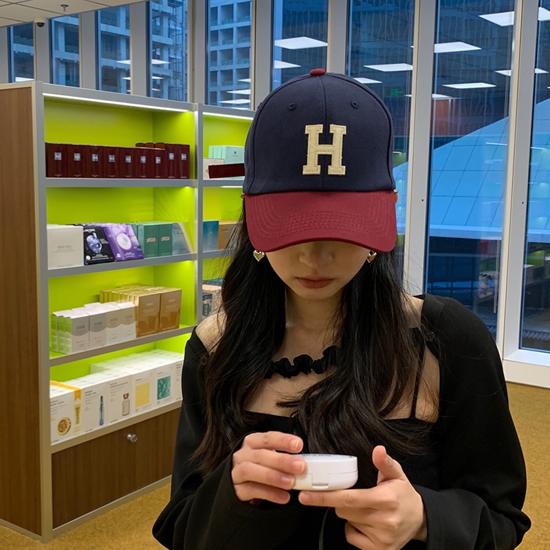 Nón Lưỡi Trai Thời Trang Hàn Quốc Phối Màu Sắc Dễ Phối Đồ