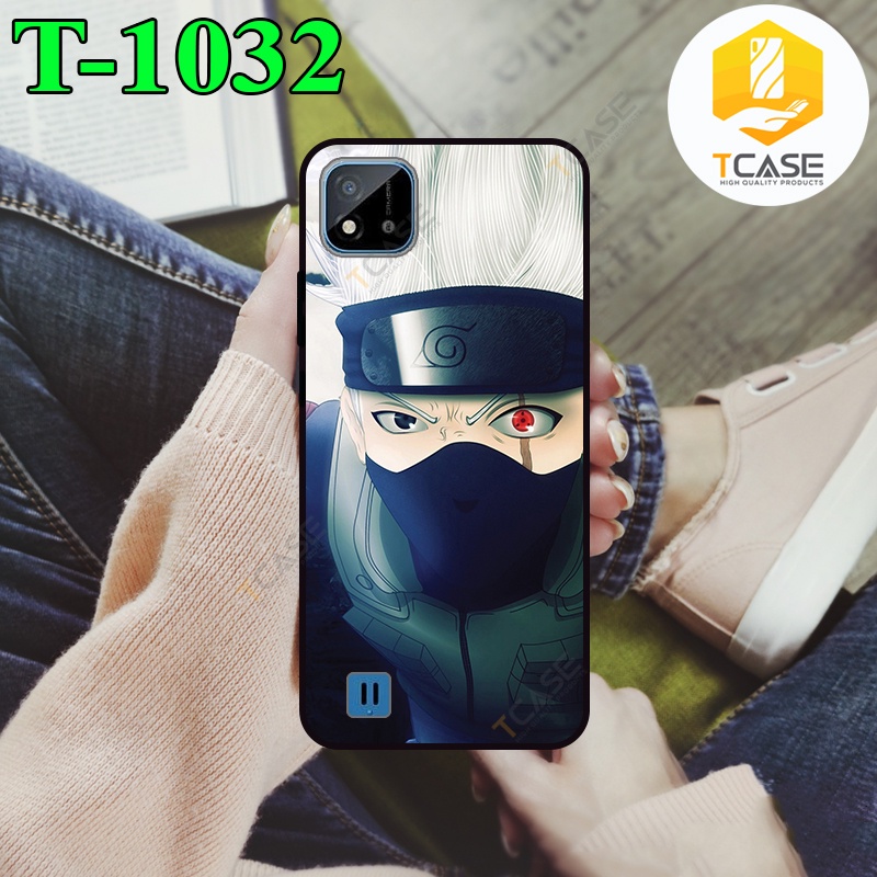 Ốp lưng nhám chống sốc dành cho Realme C11 2021 in hình nhân vật hoạt hình Anime