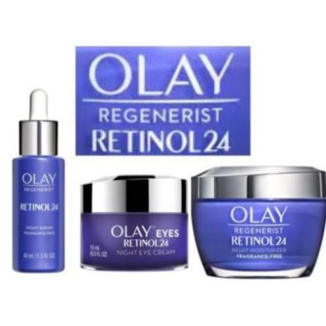 [Hàng Đức] Kem Đêm dưỡng da Olay Regenerist Retinol 24 cấp ẩm chống lão hóa