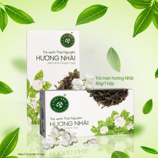 [FREE SHIP 70K] Trà xanh Thái Nguyên hương Nhài - Trà Việt Anh