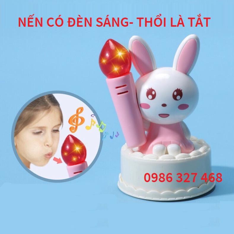 Đồ chơi bánh sinh nhật loại lớn 85 chi tiết kèm nhạc và đèn  hộp đựng xịn xò