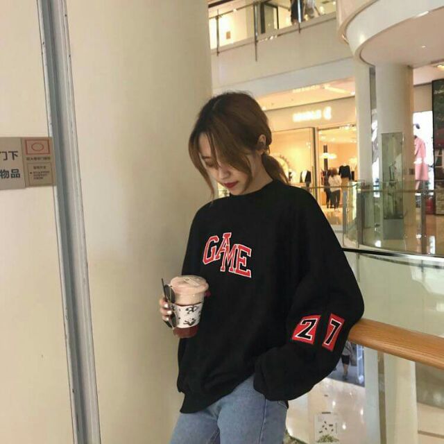 ÁO SWEATER NỈ NGOẠI LÓT BÔNG 'GAME' FORM UNISEX