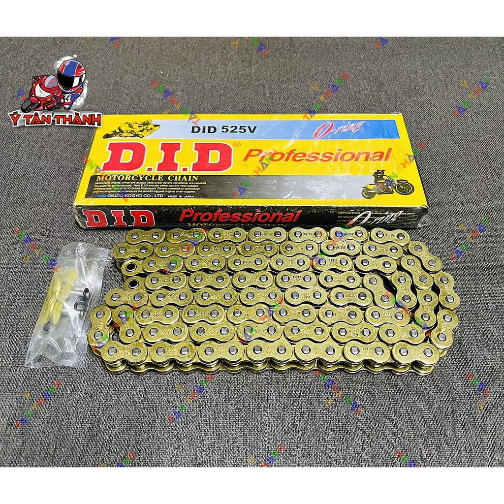 sên vàng 525 cho xe moto