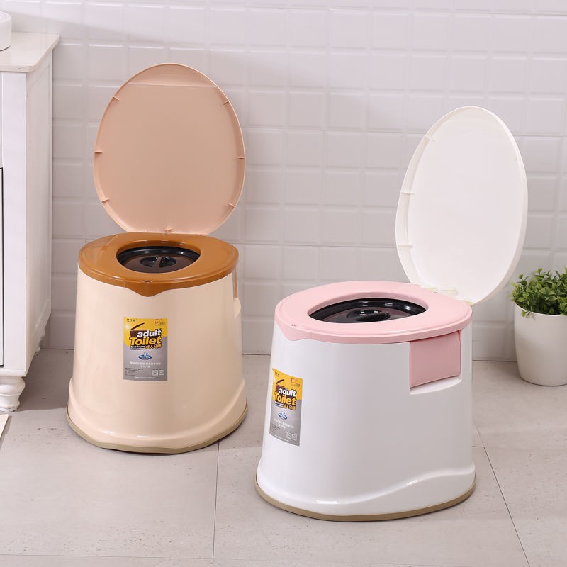 Bồn cầu phụ nữ mang thai, người già ngồi xổm, di động, ghế toilet trong nhà, nhựa, lớn, tiểu