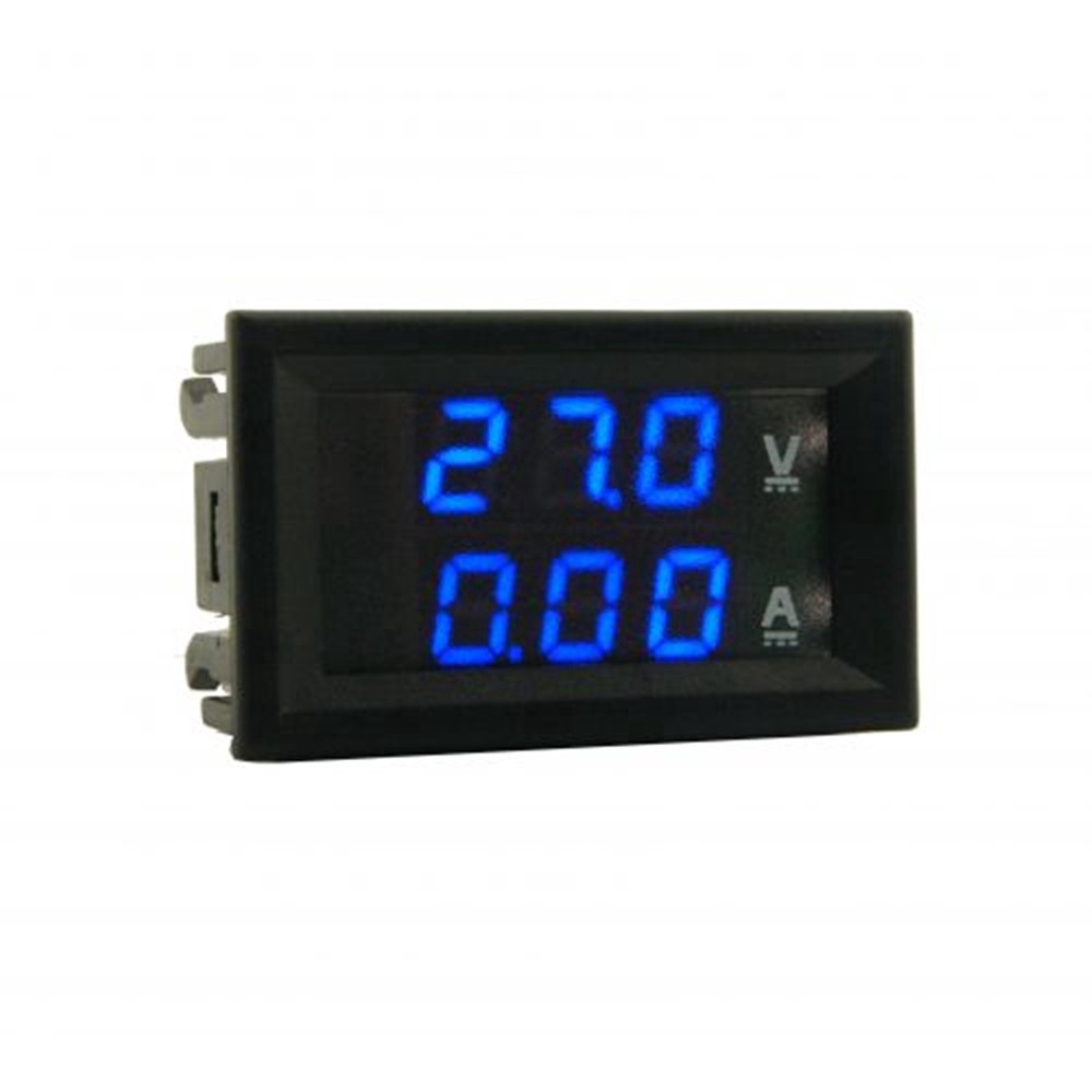 Vôn kế kiêm ampe kế màn hình LED 0.36&quot; DC 0-100V 10A kỹ thuật số