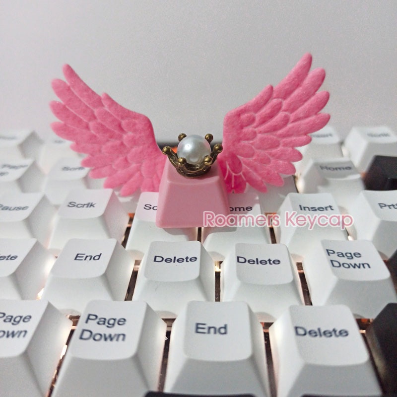Keycap mặt trăng đôi cánh đẹp HOT keycaps anime lẻ
