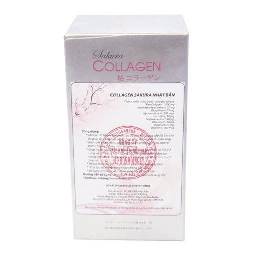 Viên uống Collagen Sakura Nhật Bản (Sakuramin White) Hộp 120 viên