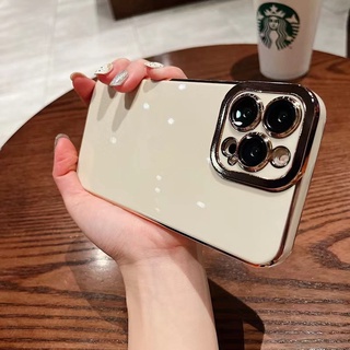 Ốp Điện Thoại Silicon Viền Thẳng 6D Mạ Điện Chống Sốc Sang Trọng Cho iPhone 13 12 11 Pro MAX iPhone 13 Pro MAX 12 Pro MAX 11 Pro MAX