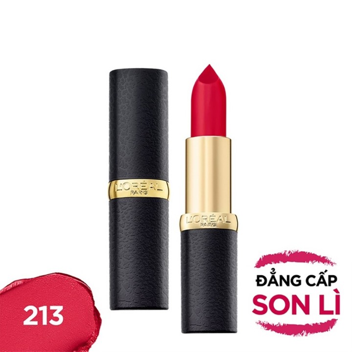 Son lì mịn môi L'Oreal Paris Color Riche Matte 3.7g (Hot)