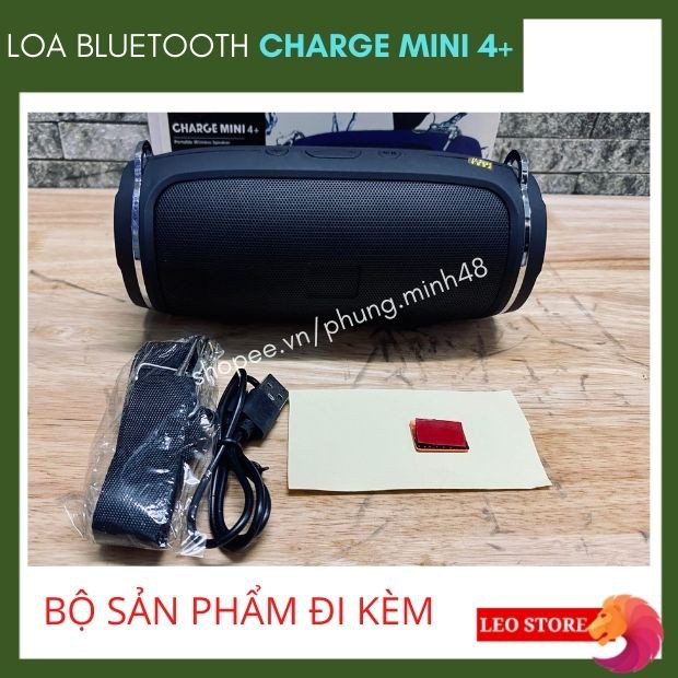 Loa bluetooth nghe nhạc charge mini 4+ âm thanh to rõ, pin trâu