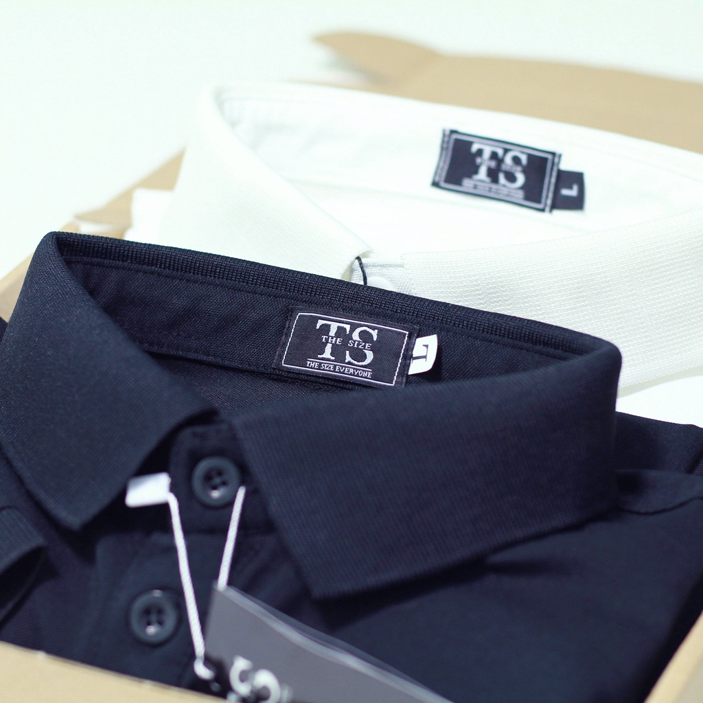 Áo thun Polo nam cổ bẻ vải Cotton CVC trơn hoạ tiết túi ngực dệt 3S x THE SIZE - Xanh rêu | BigBuy360 - bigbuy360.vn