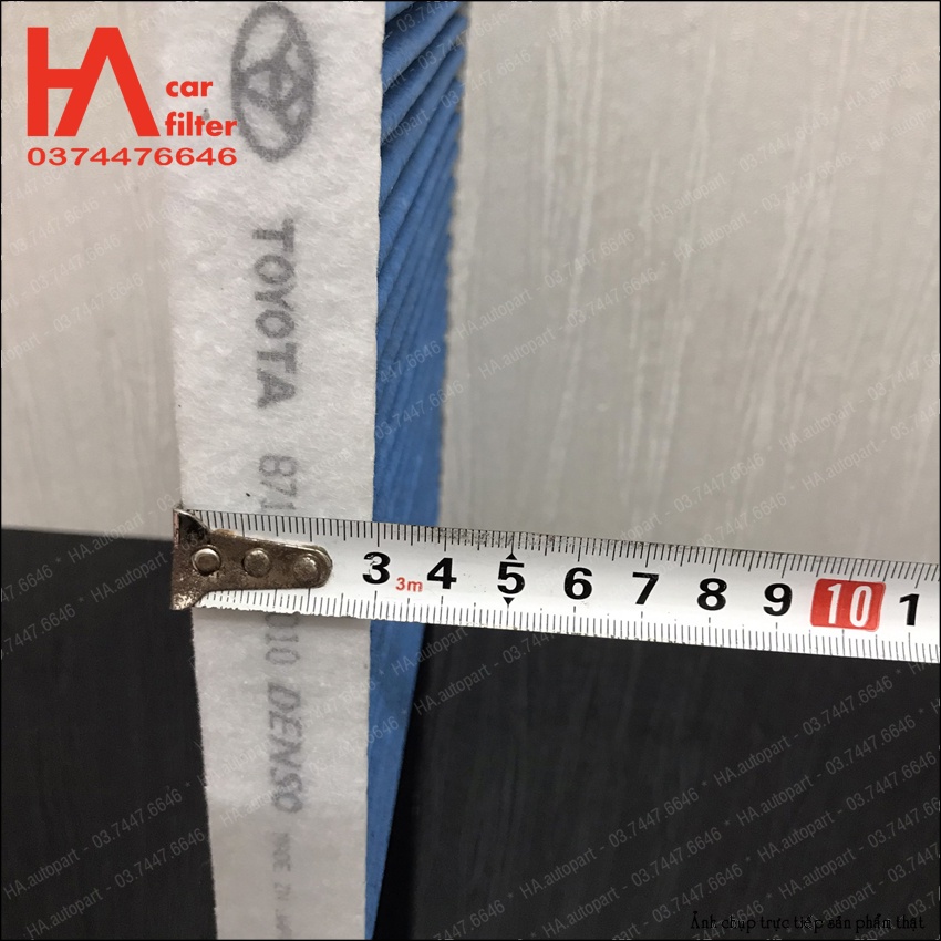 Lọc gió điều hòa kháng khuẩn Toyota Camry /Altis 19-, Innova / Hilux / Fortuner 16-, Cross 18-, Mazda CX-9