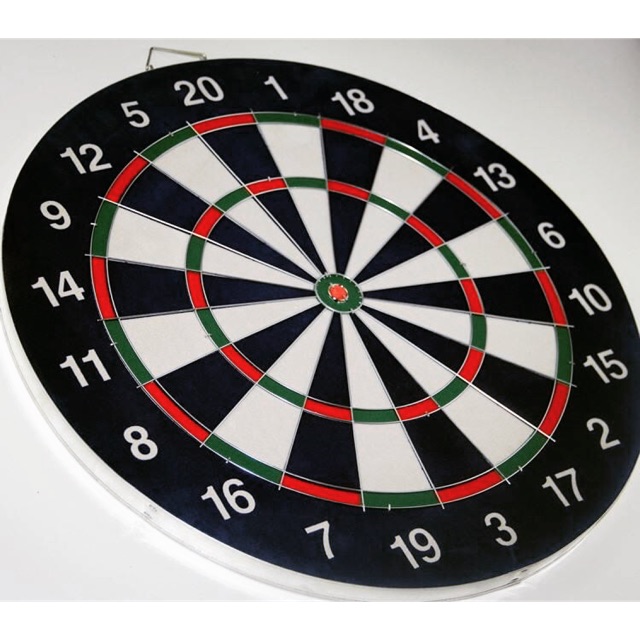 Bảng phóng phi tiêu gỗ - 2 mặt (17inch-43cm)