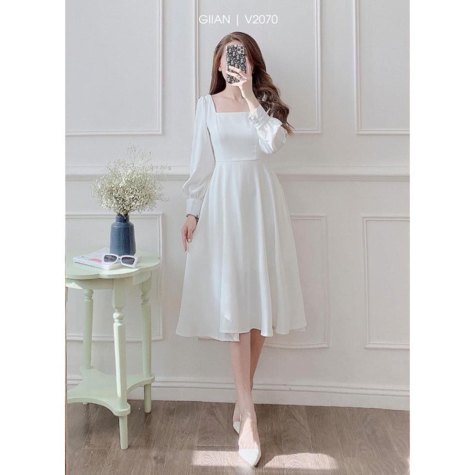 Váy trắng công chúa chụp kỉ yếu cực đẹp Albert Dress [BAO ĐẸP, BAO XINH]