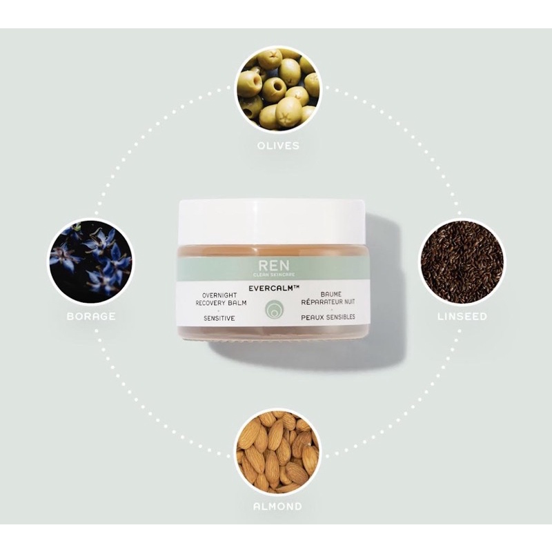 Balm dưỡng da ban đêm dành cho da nhạy cảm Evercalm Overnight Recovery 5ML