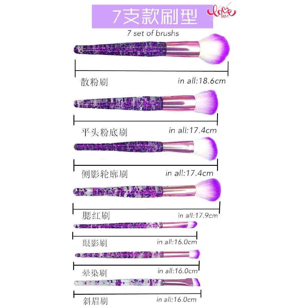 Set 10 Cọ Trang Điểm Chuyên Nghiệp Và Thời Trang | BigBuy360 - bigbuy360.vn