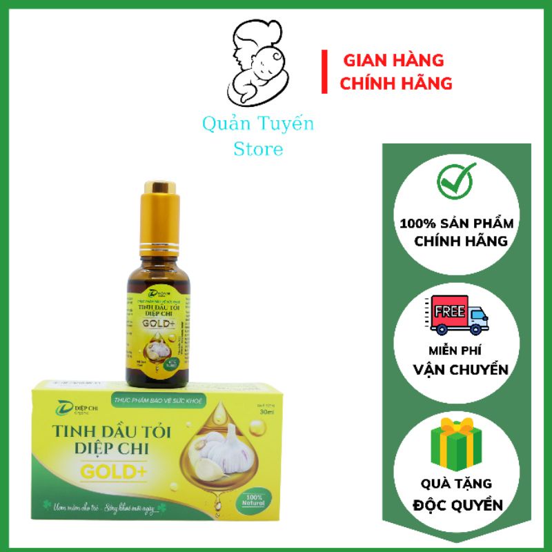 Tinh dầu tỏi Diệp Chi Gold+