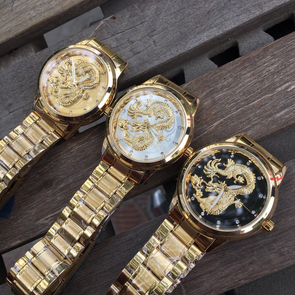 [XẢ HÀNG SẬP KHO] Đồng Hồ Nam Mặt Rồng Siêu Đẹp Siêu Rẻ Siêu Chất | BigBuy360 - bigbuy360.vn