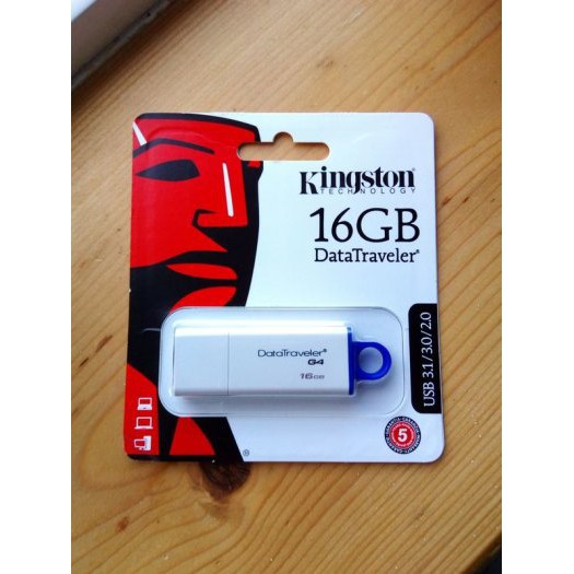 USB 3.0 16GB Kingston DataTraveler G4 - Bảo hành 5 năm | BigBuy360 - bigbuy360.vn