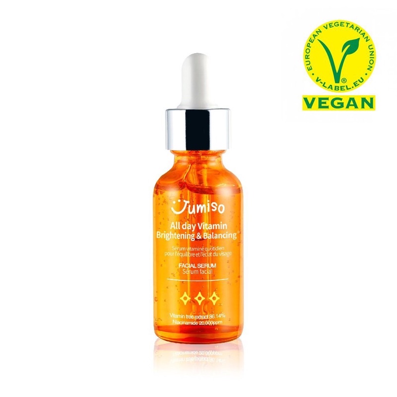 Serum dưỡng sáng da Jumiso All Day Vitamin Brightening & Balancing Facial Serum 30ml