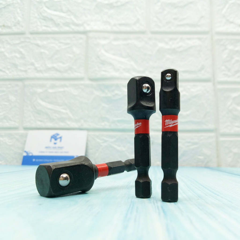 Bộ 3 đầu chuyển từ vít sang bulong đầu 1/4, 1/2, 3/8 chính hãng - Nghề Mộc