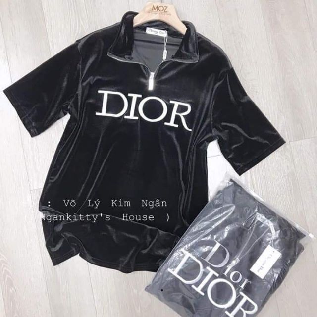 Áo nhung dior