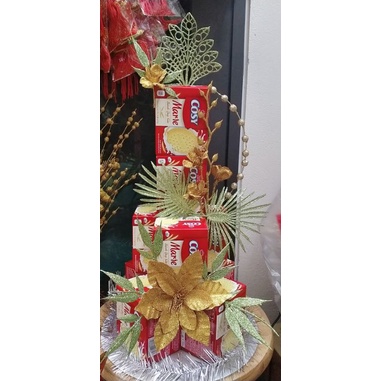 Phụ kiện trang trí tháp bánh dâng lễ Tết ( không có đế) set 33
