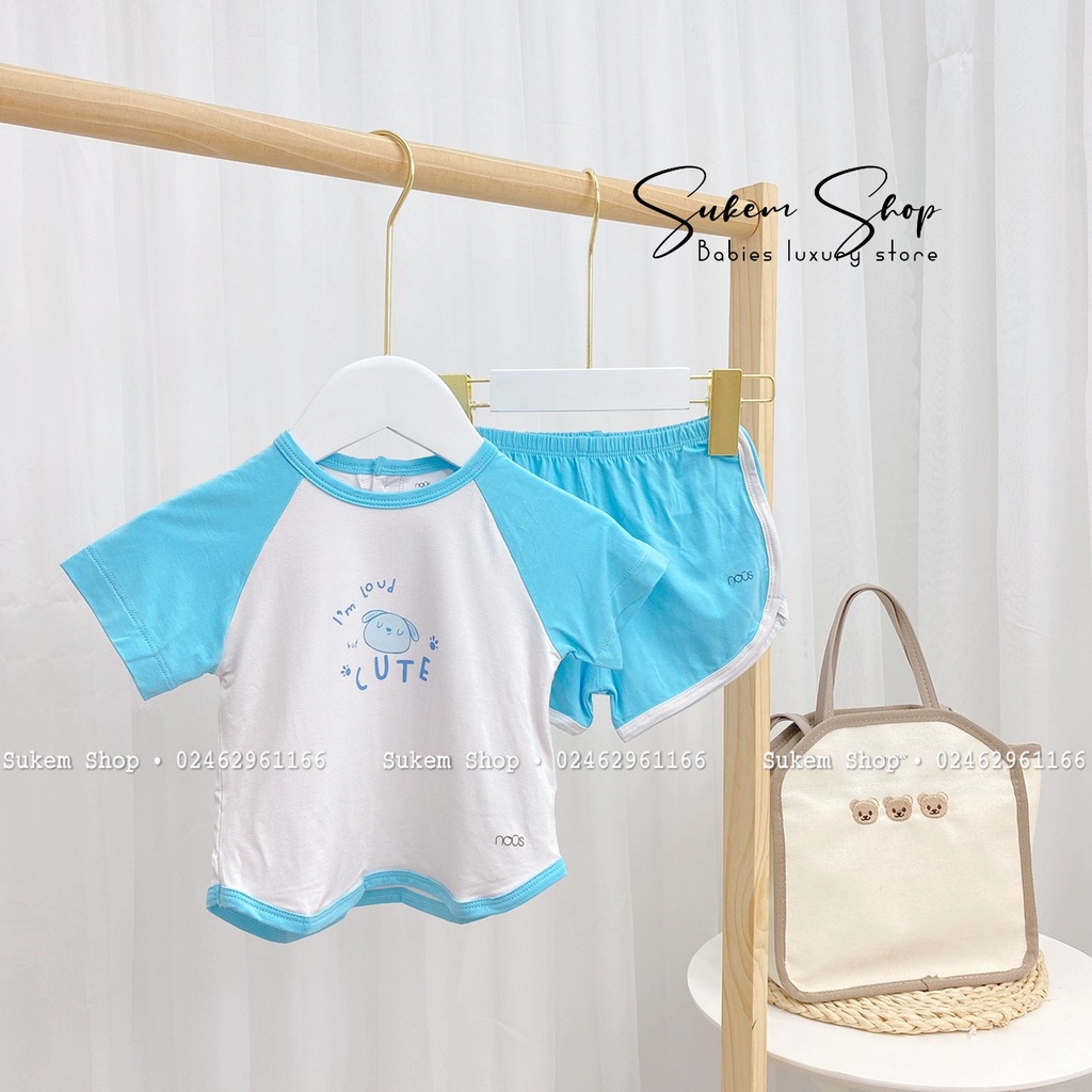 Bộ Cộc Tay Bổ Trụ Sau Nous Cho Bé