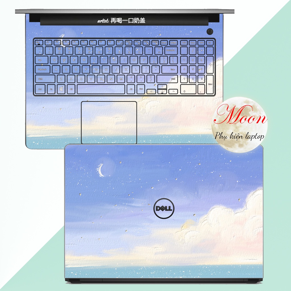 Skin Laptop  Art 2 Hình Vẽ Nghệ Thuật Dành Cho Tất Cả Các Dòng Máy Như: Dell, Hp, Acer, Asus, Macbook,...