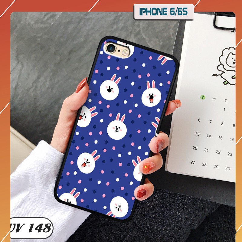 Ốp lưng IPhone 6/ 6S lưng nhám viền dẻo