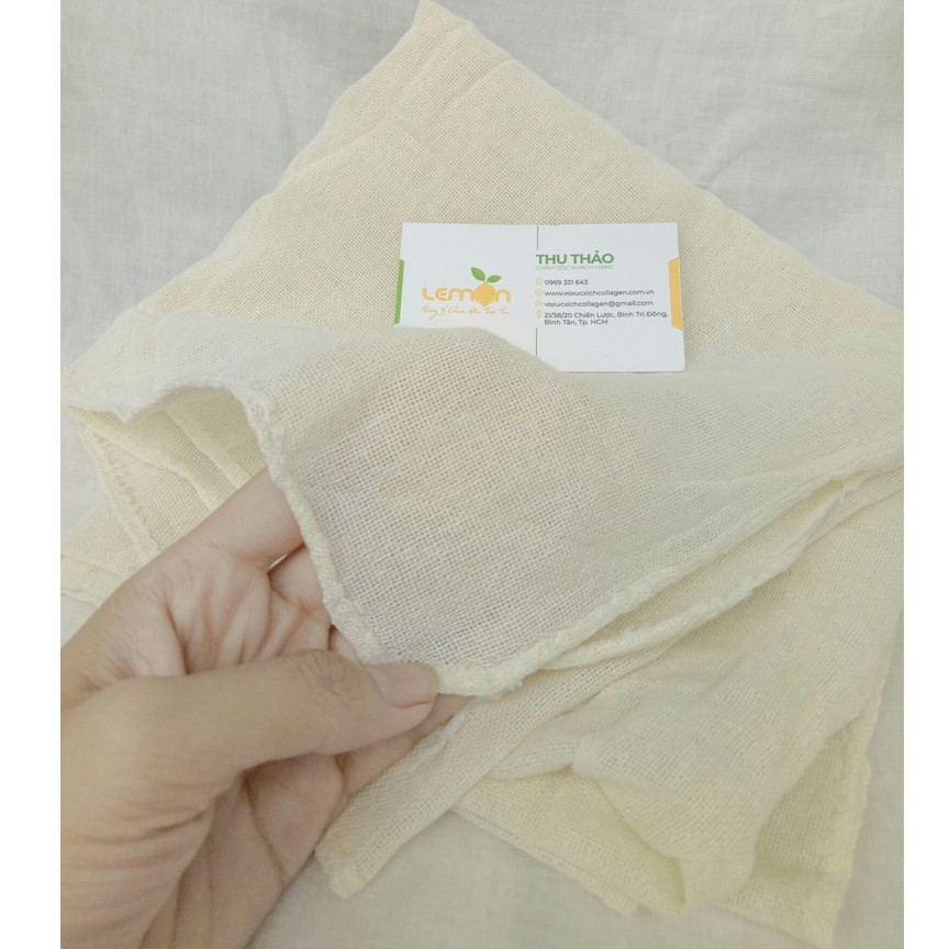 Khăn đồ xôi ngon / vải hấp xôi, đậu, bánh có nhiều size - 100% vải cotton