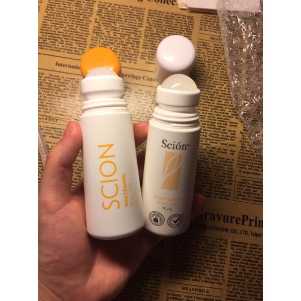 Lăn khử mùi Scion 75ml mẫu mới nuskin