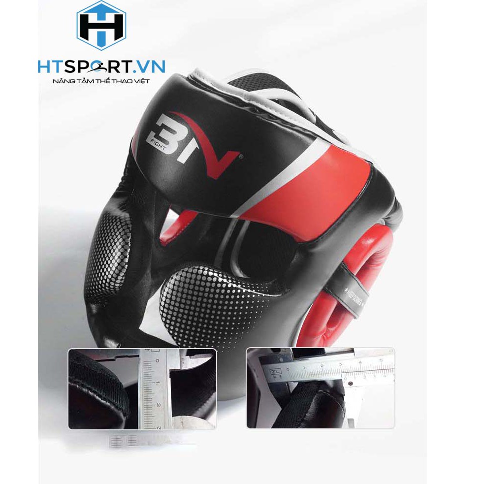 Mũ Bảo Vệ Boxing, Giáp Nón Bảo Hộ Đầu Đấm Bốc Quyền Anh Muay Thái Nam Nữ Cao Cấp Chính Hãng BN