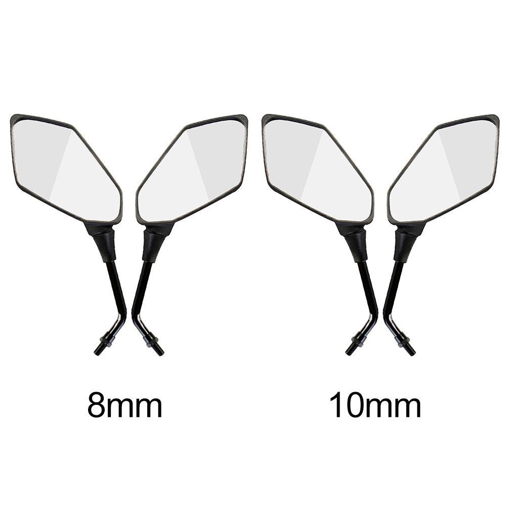 Set 2 Gương Chiếu Hậu Góc Rộng Có Thể Điều Chỉnh Cho Xe Mô Tô SHOUKEY