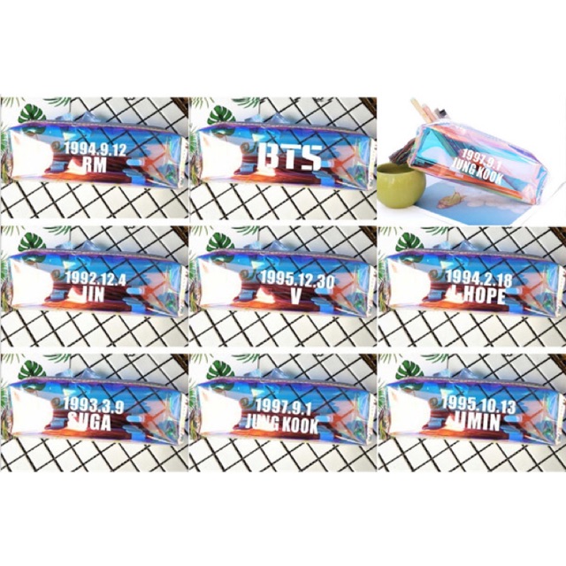 Túi đựng bút HOLOGRAM BTS