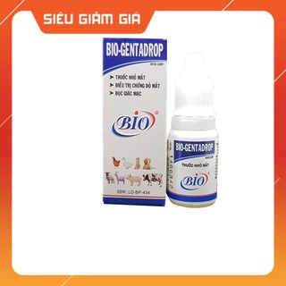 Nhỏ mắt cho chó mèo Bio