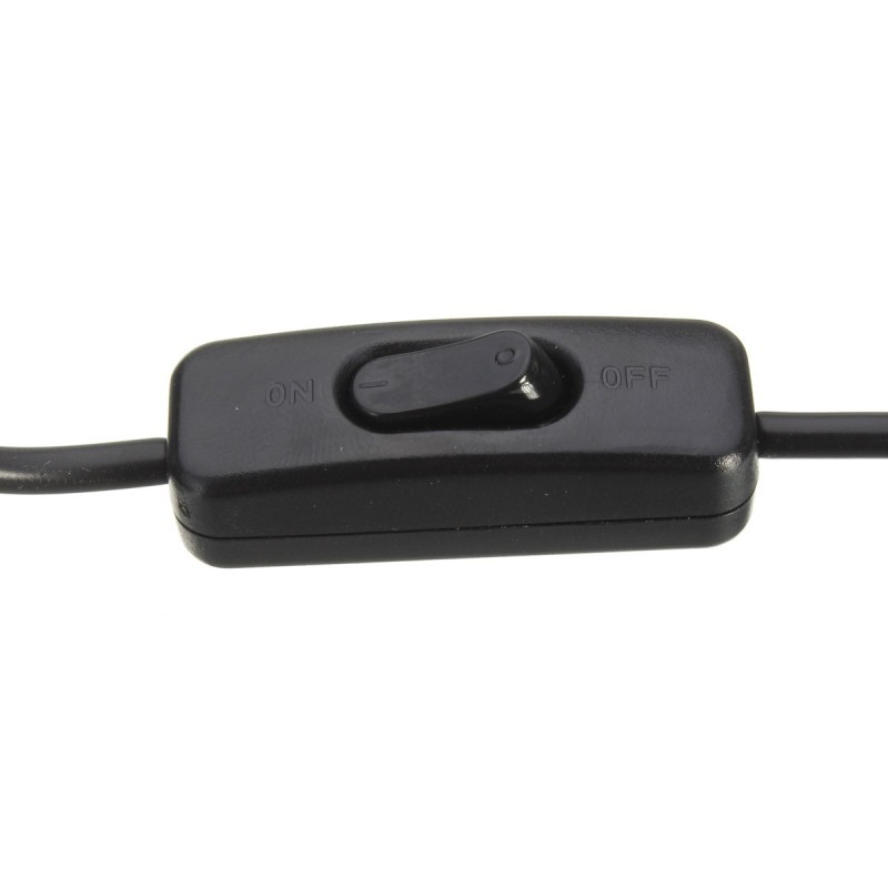 Cáp Micro USB có công tắc dài 1.5m - Đen-TTH012