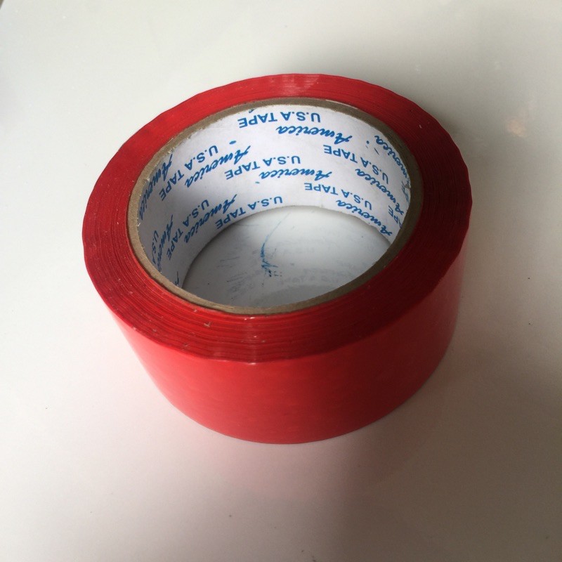 Băng keo màu đỏ 48 mm
