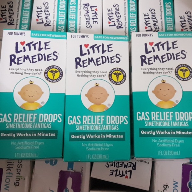 Dung dịch nhỏ tiêu ga Little remedies chuẩn Mỹ