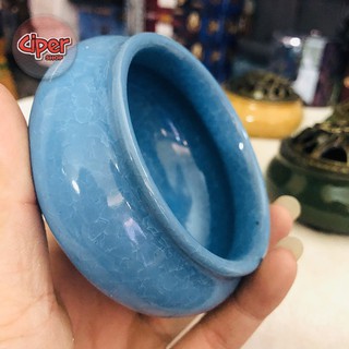 Lư gốm đốt trầm, xông trầm, khử mùi