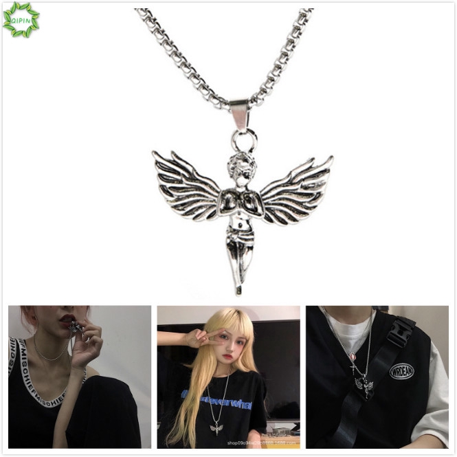 Dây Chuyền Mặt Hình Thiên Thần Phong Cách Hip Hop