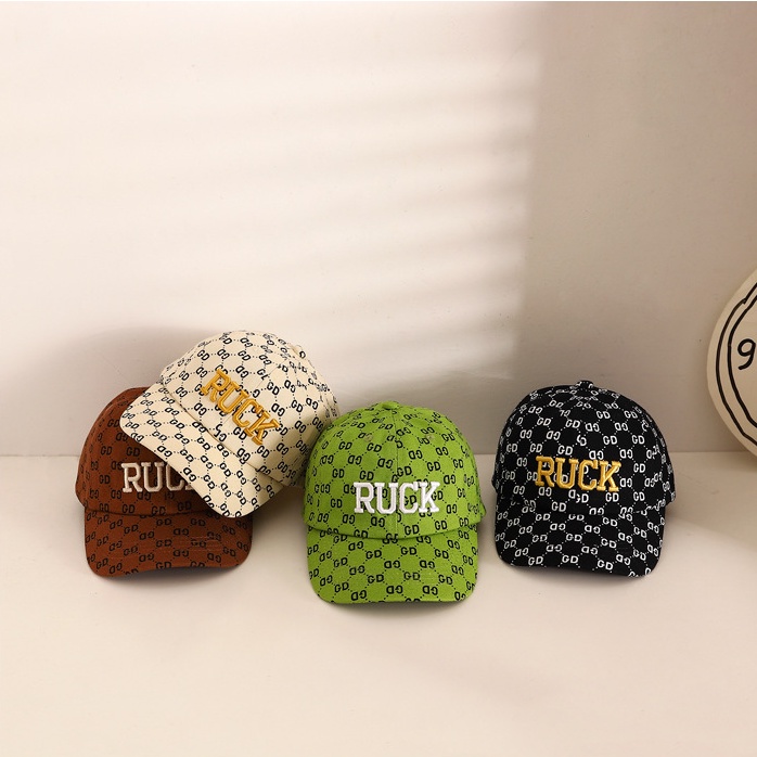 Mũ Lưỡi Trai Thêu Chữ RUCK 3D Thời Trang Hip hop