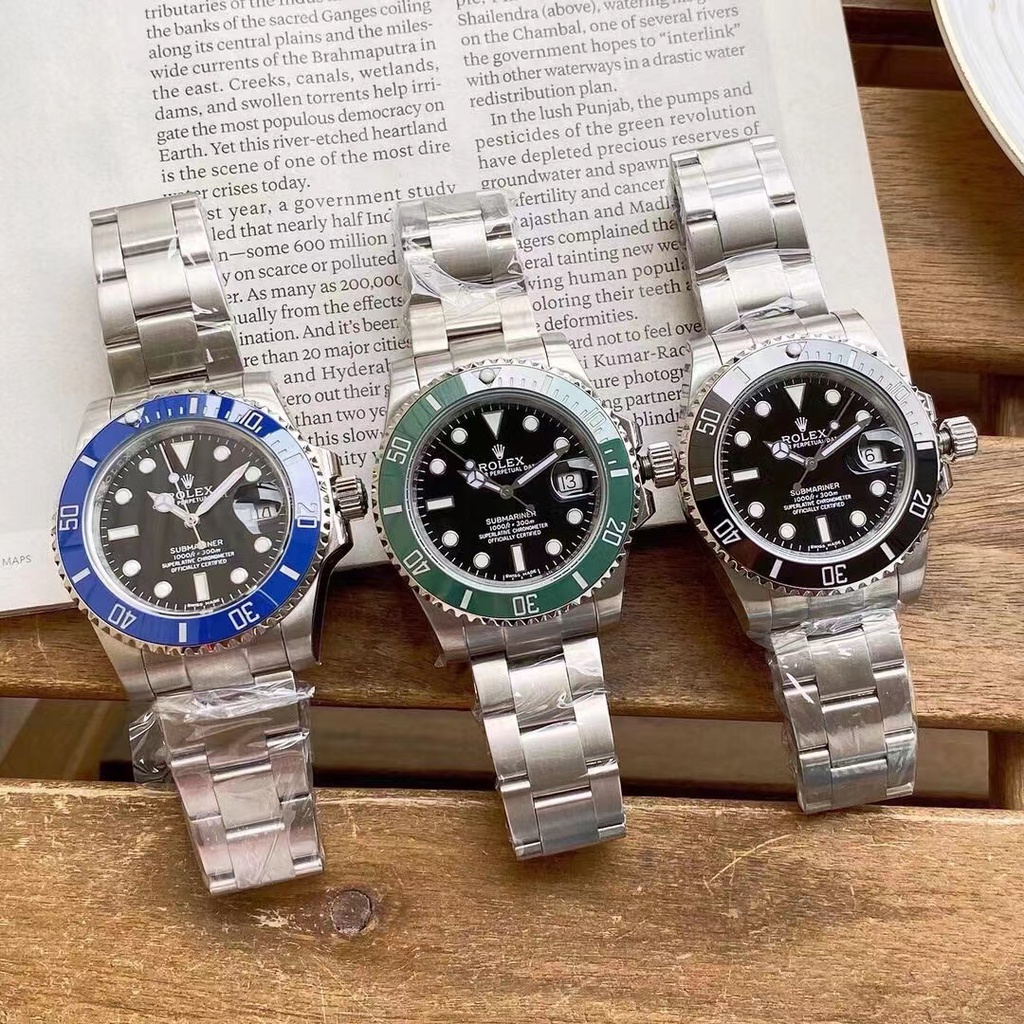 Đồng Hồ Rolex_submariner Tự Động Chất Liệu Thép Không Gỉ Cho Nam